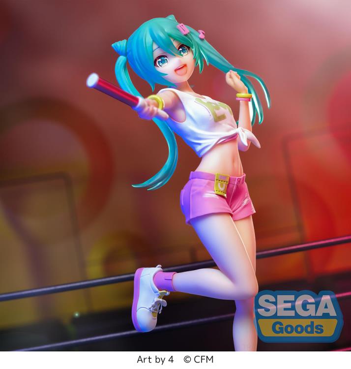 SEGA LUMINASTA FIGURE HATSUNE MIKU LIVE CHEERING SEGA LUMINASTA FIGURE HATSUNE MIKU LIVE CHEERING